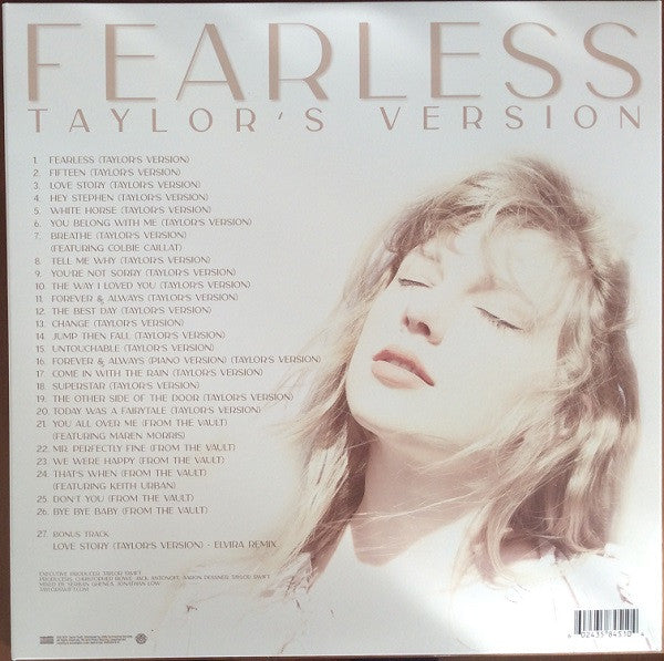 Taylor Swift Fearless (Taylor's Version) Republic Records 3xLP, Album, Gol Mint (M) Mint (M) Get Vinyl
