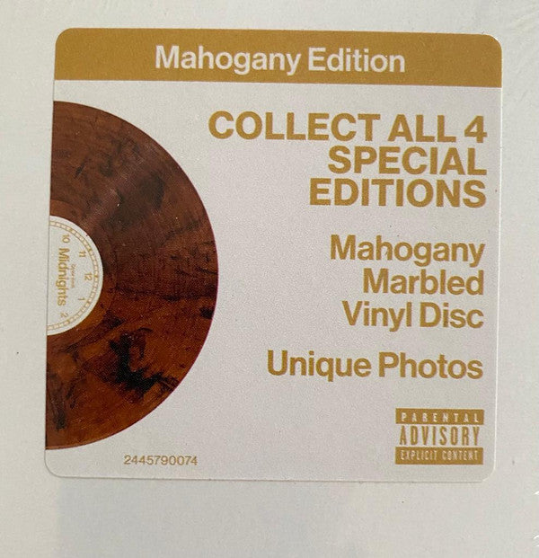 Taylor Swift Midnights Republic Records LP, Album, S/Edition, Mah Mint (M) Mint (M) Get Vinyl