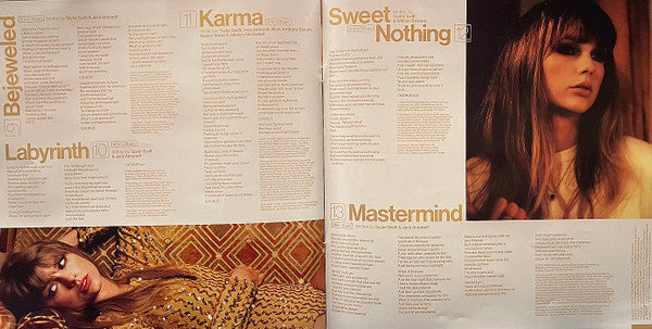 Taylor Swift Midnights Republic Records LP, Album, S/Edition, Mah Mint (M) Mint (M) Get Vinyl