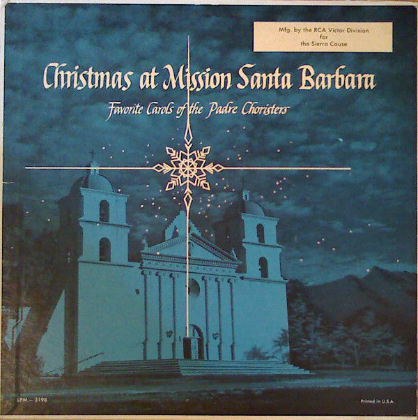 Christmas At Mission Santa Barbara | Very Good Plus (VG+) Near Mint (NM) Get Vinyls
