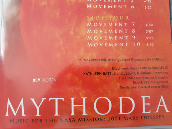 Mythodea (Music For The NASA Mission: 2001 Mars Odyssey) | Mint (M) Mint (M) Get Vinyl