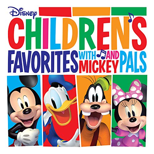 Children's Favorites with Mickey and Pals [LP] [Red] | Get Vinyl