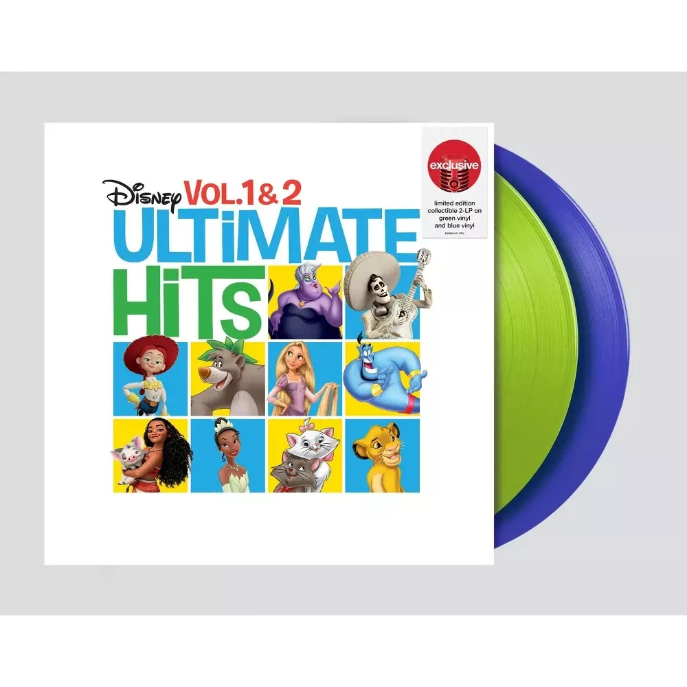 Disney Ultimate Hits Vol.1 & 2 (Limited Edition, Green & Blue Vinyl) (2 Lp's) | Mint (M) Mint (M) Get Vinyl