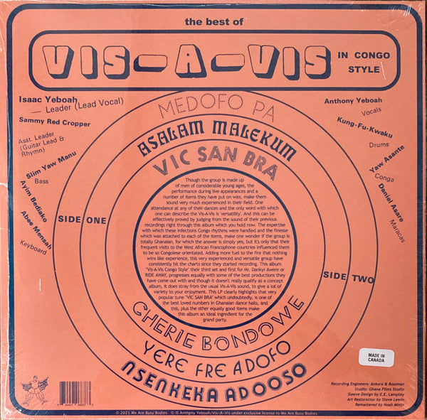 The Best Of Vis-A-Vis In Congo Style | Mint (M) Mint (M) Get Vinyl