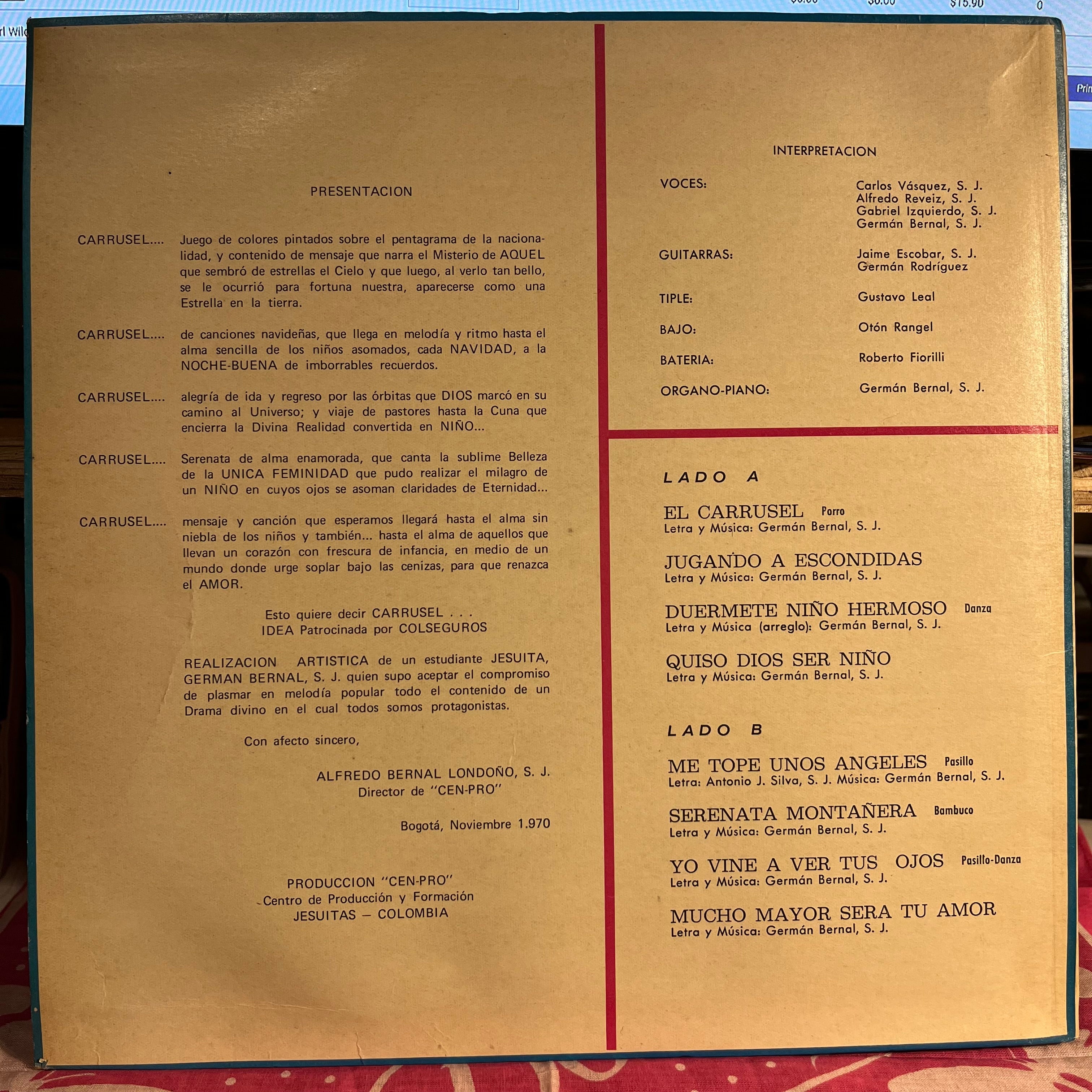 Carrusel / Colseguros De Canciones Navidenas | Near Mint (NM) Near Mint (NM) Get Vinyl