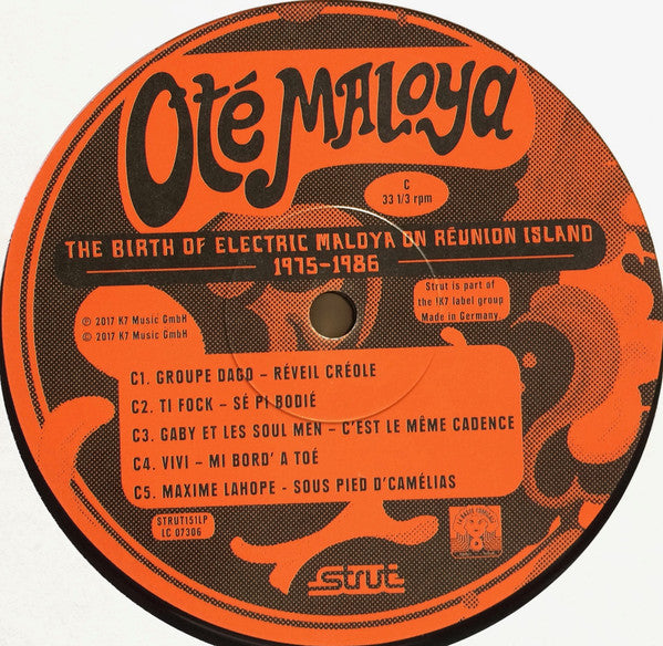 Oté Maloya (The Birth Of Electric Maloya On Reunion Island 1975-1986) | Mint (M) Mint (M) Get Vinyl